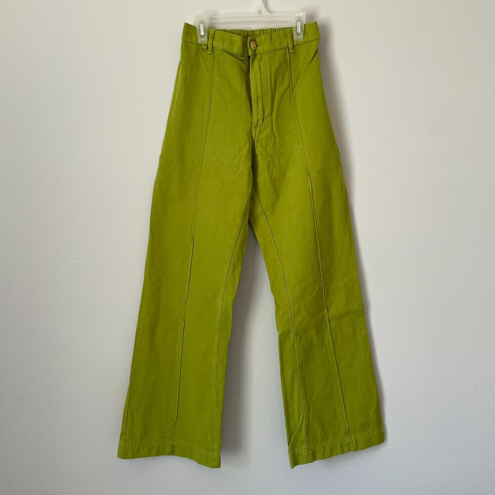 BBP western pants in gross green